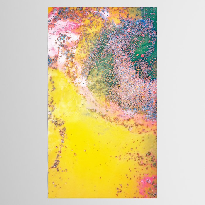 Random Bliss, Abstract Graphic Digital Art, Resin Art Painting Colorful Eclectic Bohemian Tablecloth Gallery Image 2