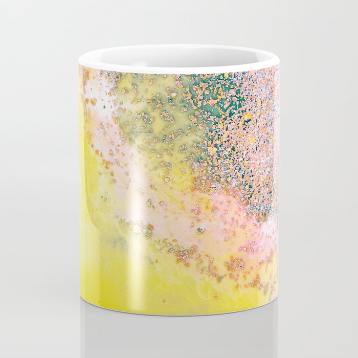 Random Bliss, Abstract Graphic Digital Art, Resin Art Painting Colorful Eclectic Bohemian Coffee Mug Gallery Image 4