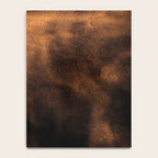 dark cognac brushed suede leather ( faux  ) Notebook Gallery Image 4