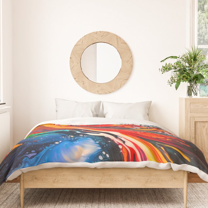 The Battle of Being Duvet Cover Gallery Image 3
