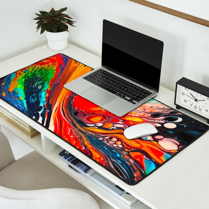 The Battle of Being Desk Mat Gallery Image 2
