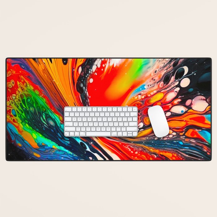 The Battle of Being Desk Mat Gallery Image 1