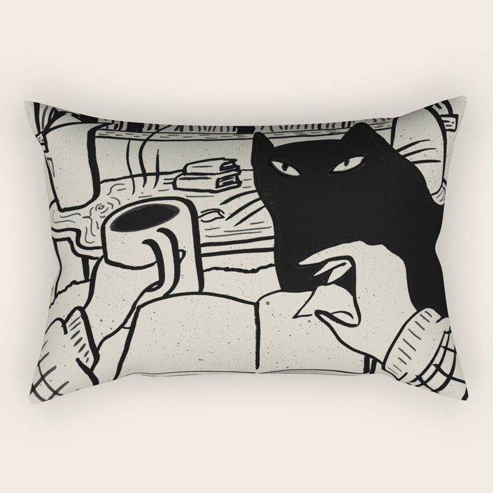 Cozy Autumn Rectangular Pillow Gallery Image 1