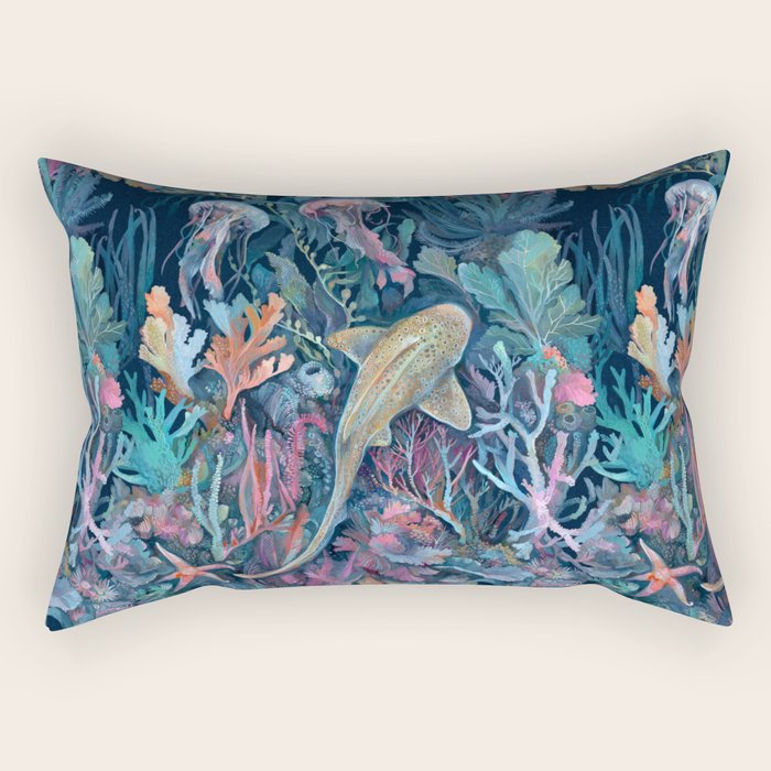Marine Life Rectangular Pillow Gallery Image 1