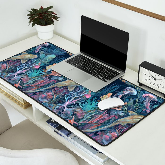 Marine Life Desk Mat Gallery Image 2