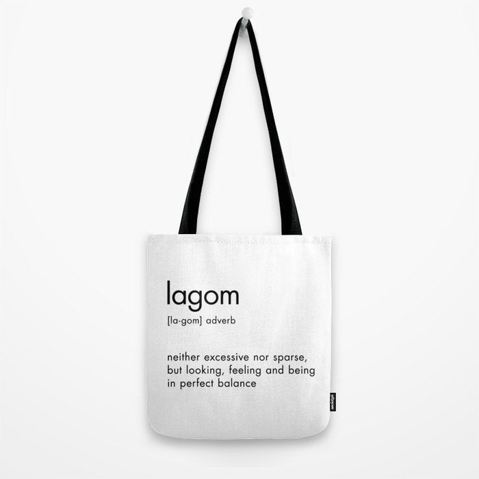 Lagom Definition Tote Bag Gallery Image 2