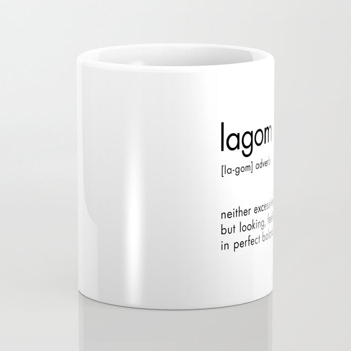 Lagom Definition Coffee Mug Gallery Image 4