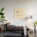 Lagom Definition Wood Wall Art Gallery Image 2