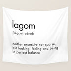 Lagom Definition Wall Tapestry Gallery Image 4