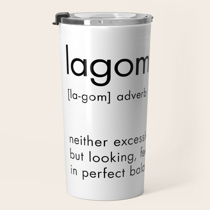 Lagom Definition Travel Mug Gallery Image 3