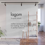 Lagom Definition Wall Mural Gallery Image 1