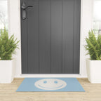 Happy Thoughts Baby Blue Welcome Mat Gallery Image 3