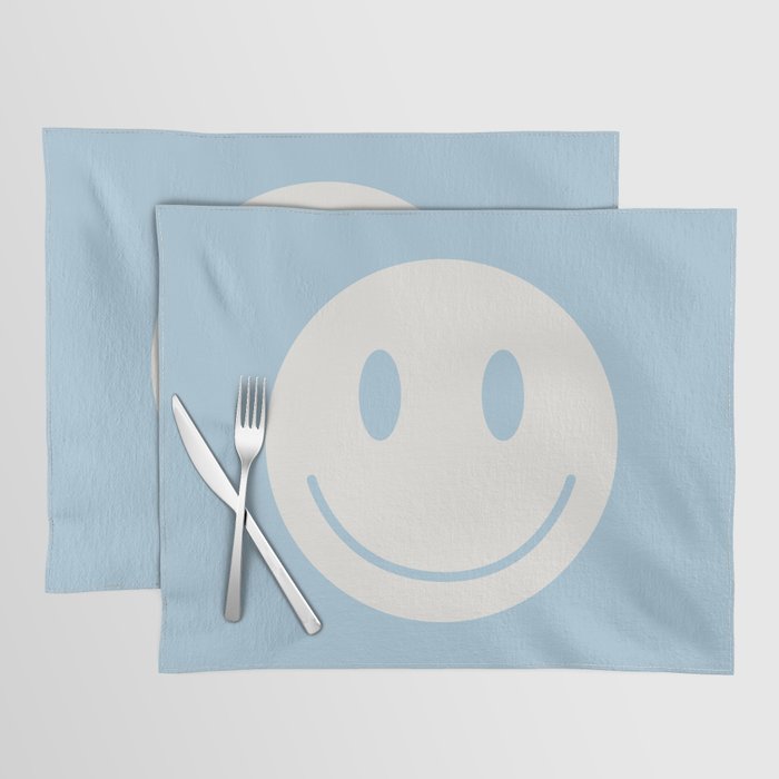 Happy Thoughts Baby Blue Placemat Gallery Image 1