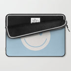 Happy Thoughts Baby Blue Laptop Sleeve Gallery Image 2