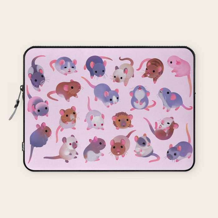 Fancy rat Laptop Sleeve Gallery Image 1