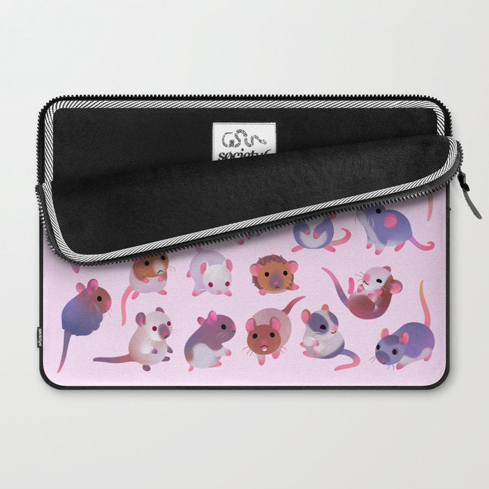Fancy rat Laptop Sleeve Gallery Image 2