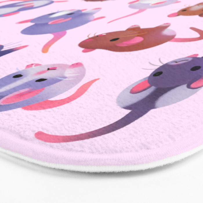 Fancy rat Bath Mat Gallery Image 3