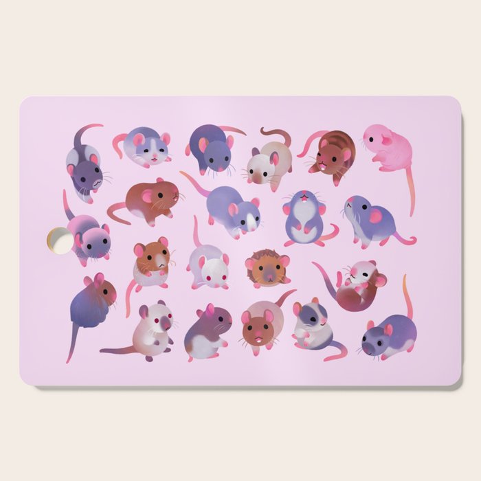 Fancy rat Cutting Board Gallery Image 1