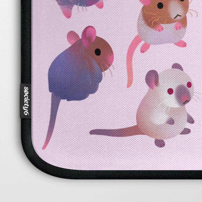 Fancy rat Laptop Sleeve Gallery Image 3