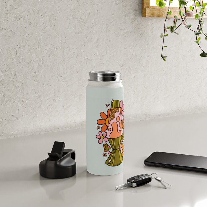 Pisces Lava Lamp Water Bottle Gallery Image 4