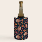 Fall Football - Navy Wine Chiller Gallery Image 3