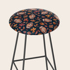Fall Football - Navy Stool Gallery Image 2