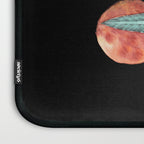 botanical peach Laptop Sleeve Gallery Image 3