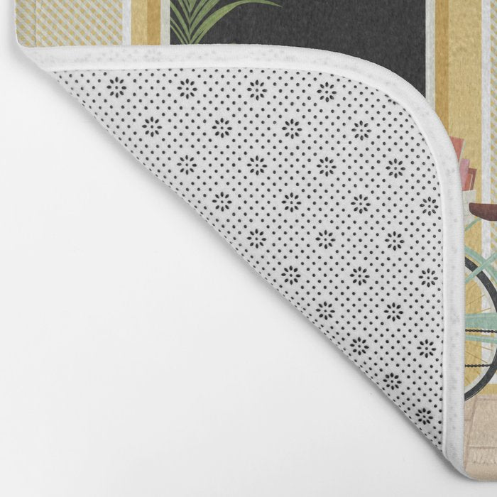 Madrid Book Shop Bath Mat Gallery Image 2