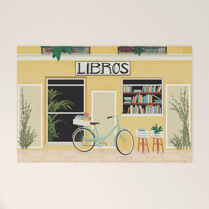 Madrid Book Shop Welcome Mat Gallery Image 1