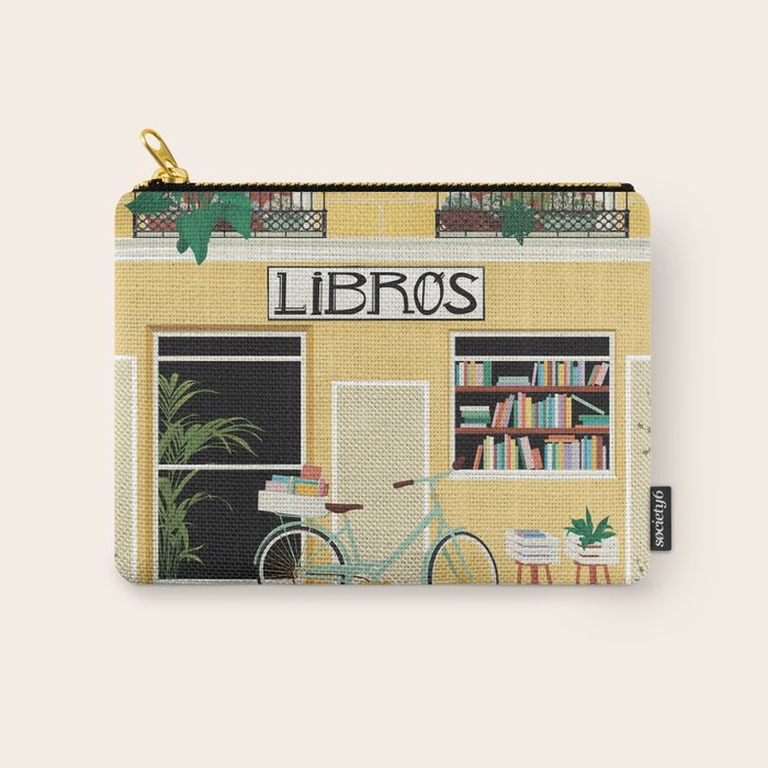 Madrid Book Shop Carry All Pouch Gallery Image 1