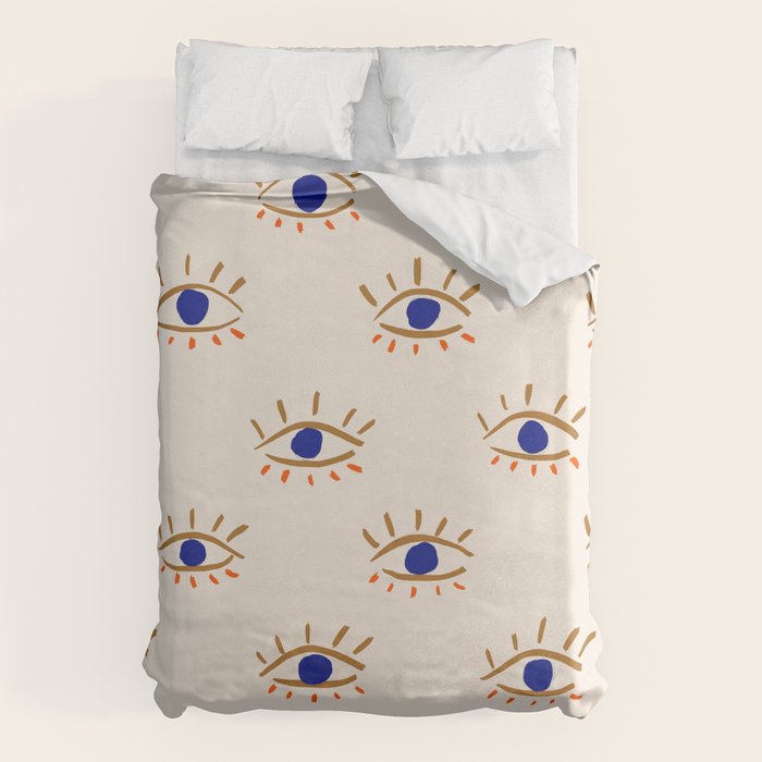 Evil eyes Duvet Cover Gallery Image 6