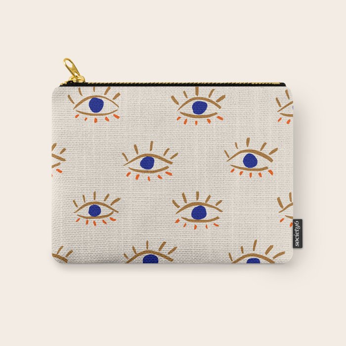 Evil eyes Carry All Pouch Gallery Image 1