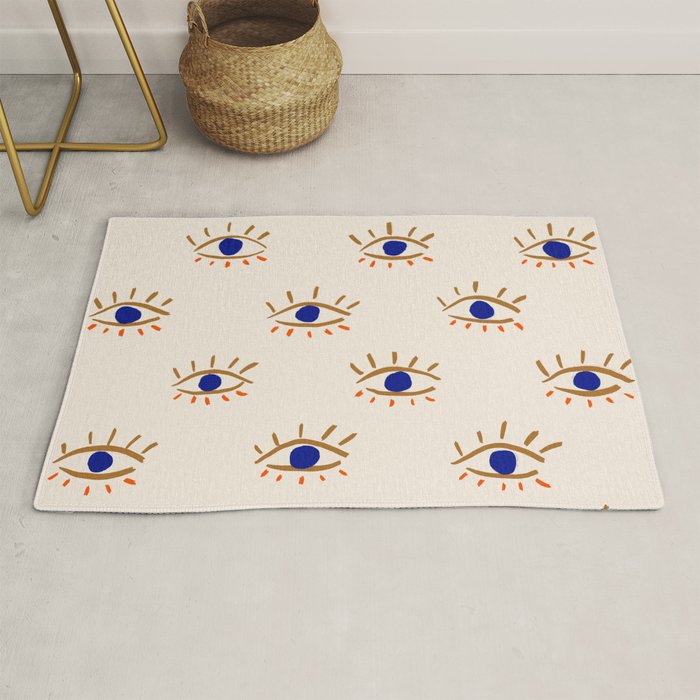Evil eyes Rug Gallery Image 1