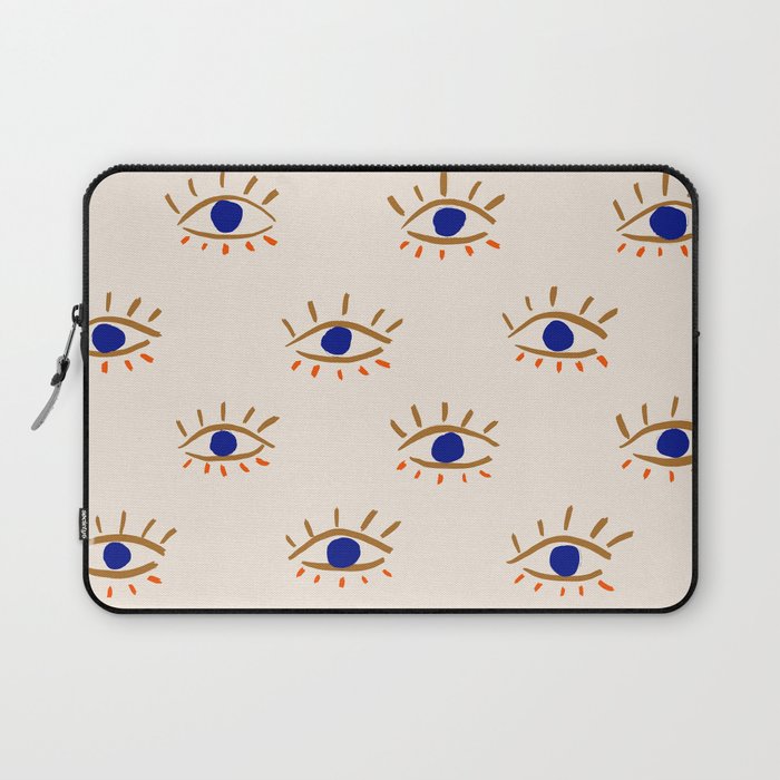 Evil eyes Laptop Sleeve Gallery Image 1