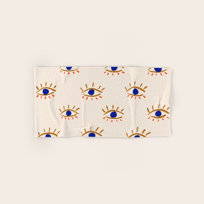 Evil eyes Bath Towel Gallery Image 1