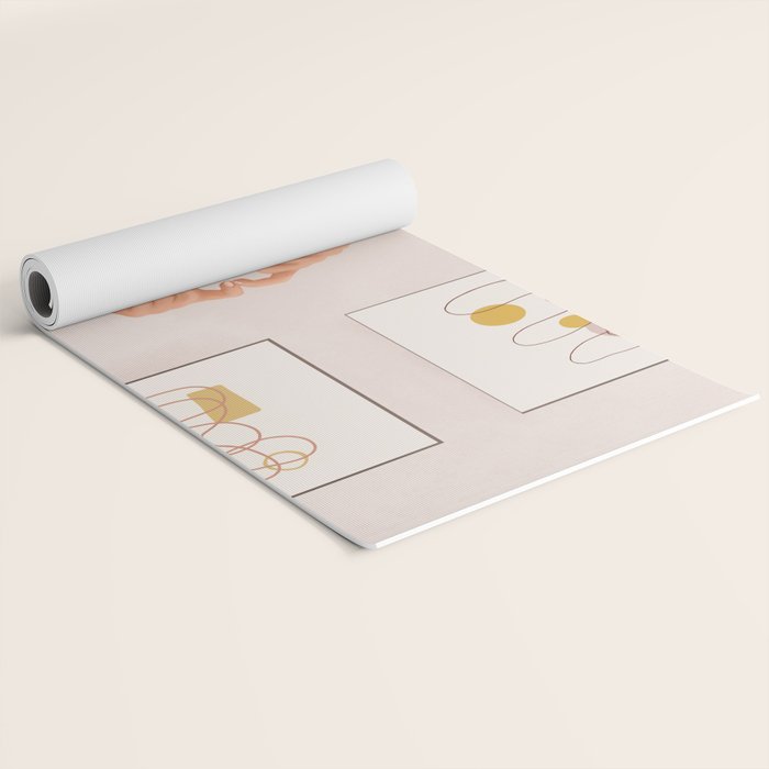 Hand Heart Yoga Mat Gallery Image 2