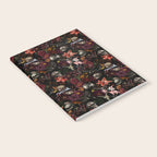 Gothic Night Skulls Flower Botanical Midnight Garden Notebook Gallery Image 2