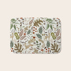 Christmas in the wild nature Bath Mat Gallery Image 1