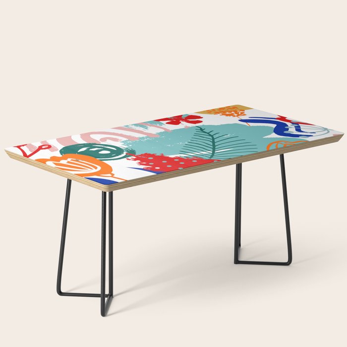 Summer Floral Prints, Abstract, Colourful Prints. Coffee Table Gallery Image 1