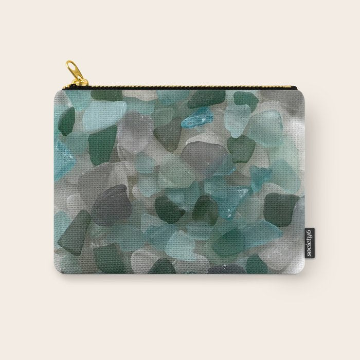 An Ocean of Mermaid Tears Carry All Pouch Gallery Image 1