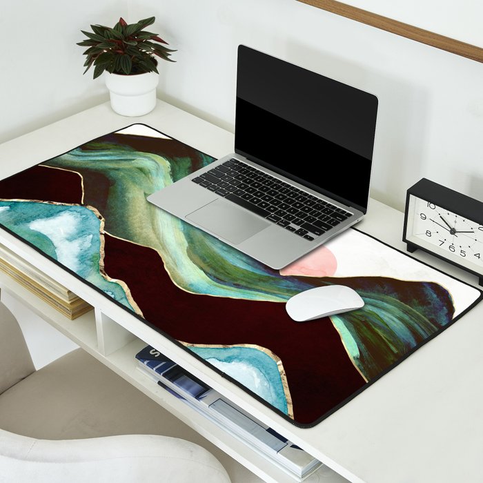 Velvet Mountains Desk Mat Gallery Image 2