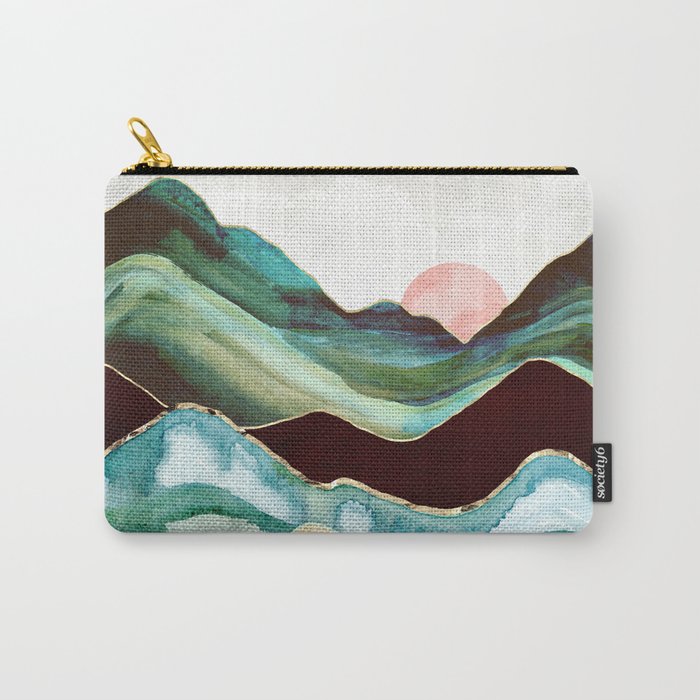 Velvet Mountains Carry All Pouch Gallery Image 1
