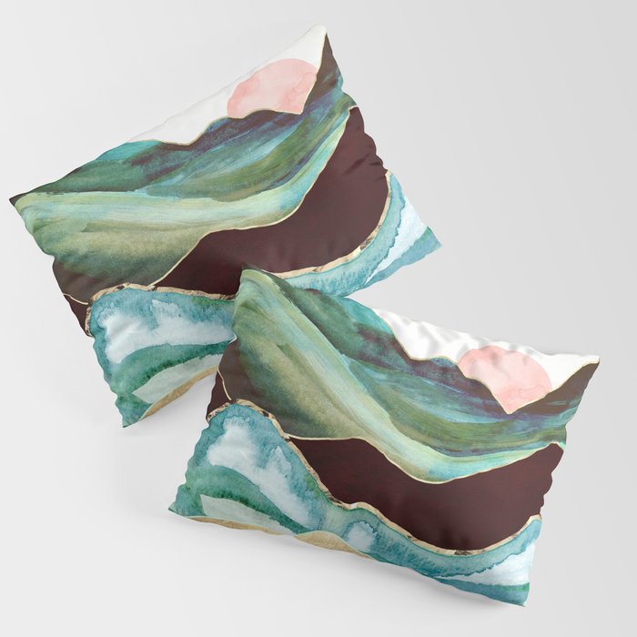 Velvet Mountains Pillow Sham Gallery Image 3