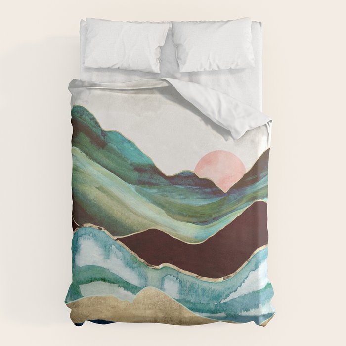 Velvet Mountains Duvet Cover Gallery Image 6