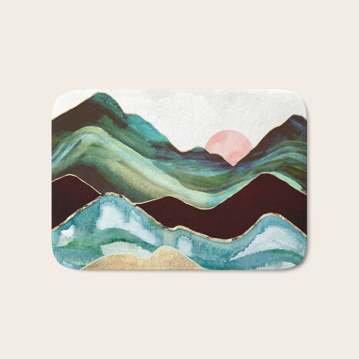Velvet Mountains Bath Mat Gallery Image 1