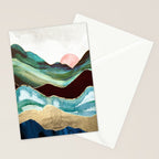 Velvet Mountains Stationery Card Gallery Image 2