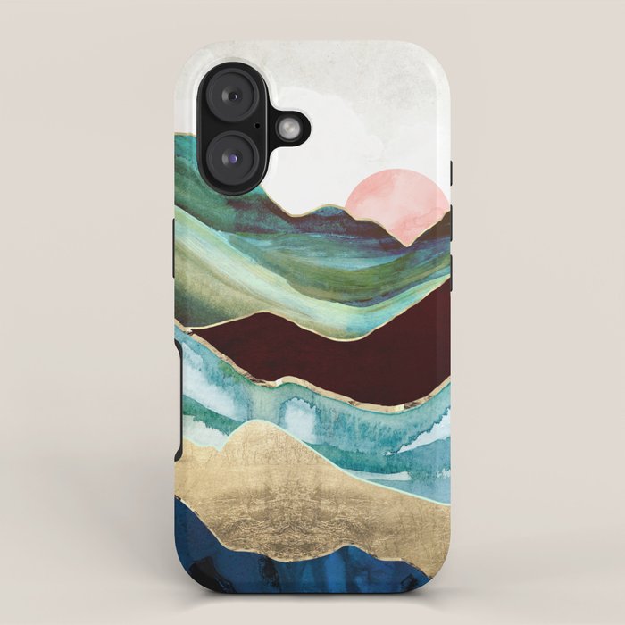 Velvet Mountains iPhone Case Gallery Image 1