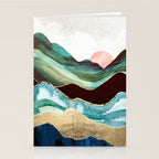 Velvet Mountains Stationery Card Gallery Image 2