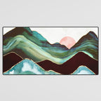 Velvet Mountains Desk Mat Gallery Image 3