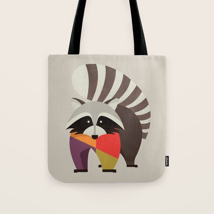 Raccoon Tote Bag Gallery Image 1